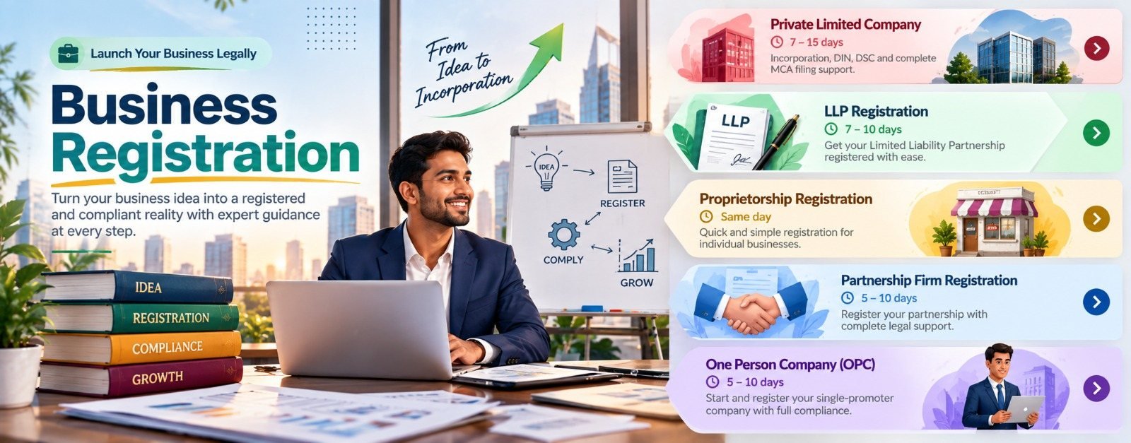From idea to incorporation